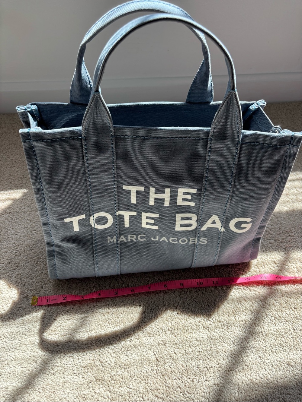 Marc Jacobs The Tote Bag in Slate Blue - Picture 4 of 6